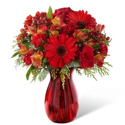 The Spirit of the Season Bouquet from Visser's Florist and Greenhouses in Anaheim, CA